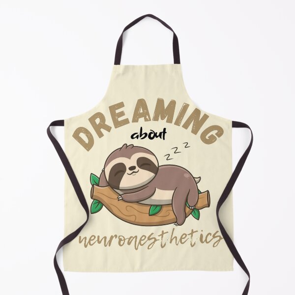 Item preview, Dreaming about Neuroesthetics cute kawaii sloth designed and sold by Laugh-Lines.