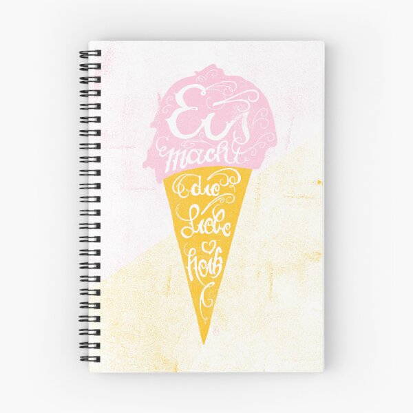 Item preview, Ice cream makes love hot designed and sold by DinaDD.