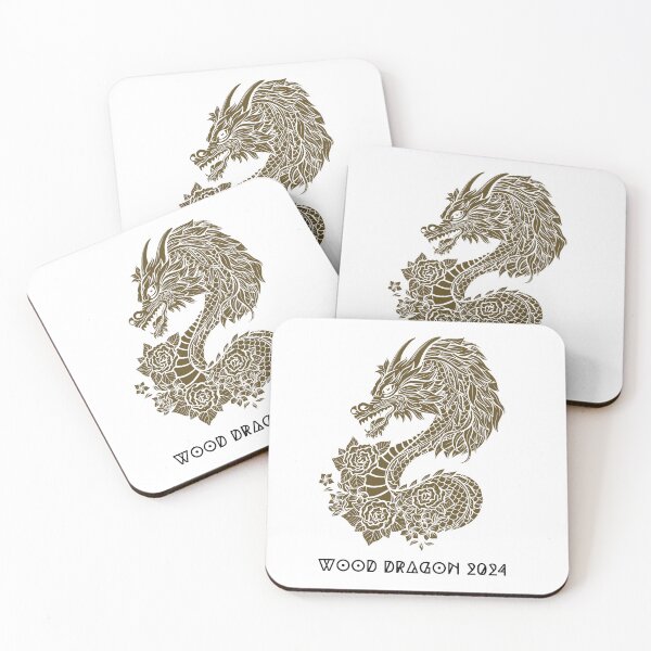Item preview, Wood Dragon 2024 designed and sold by Olivia Tatara.