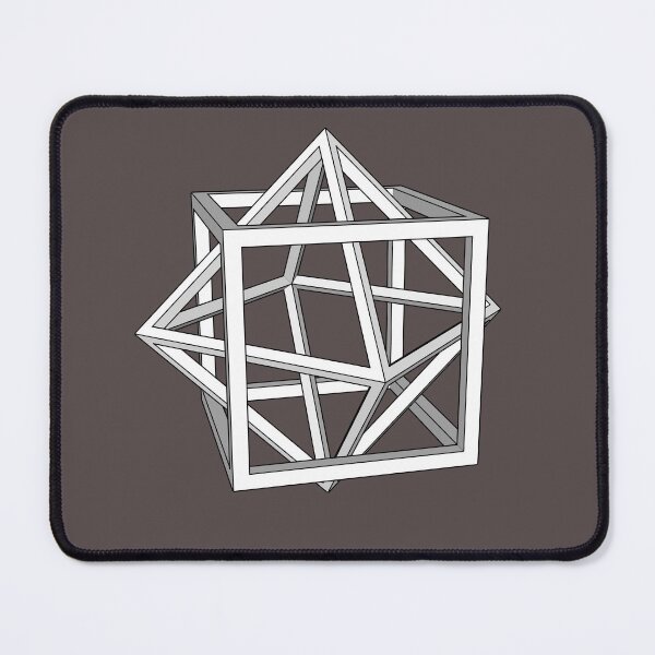 Item preview, Gmtrx Lawal Geometron's skeletal Cube and Octahedron designed and sold by Seni Lawal.