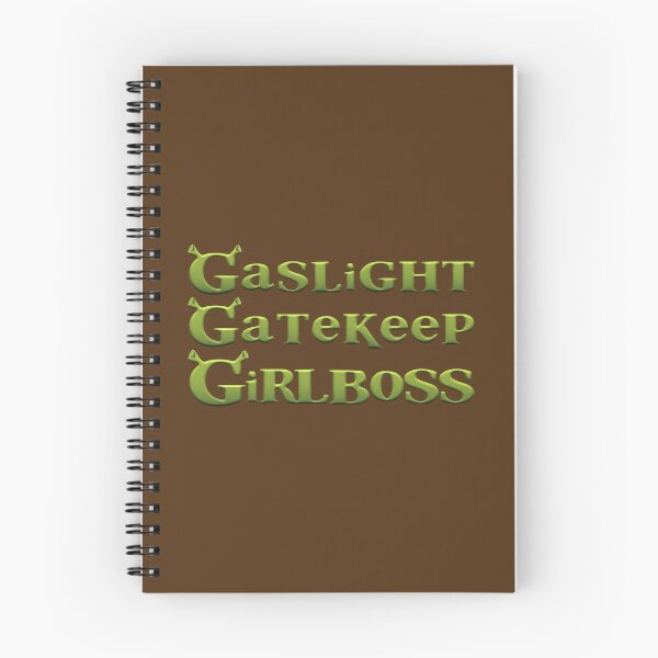 Item preview, shrek - gaslight gatekeep girlboss designed and sold by acciojoy.