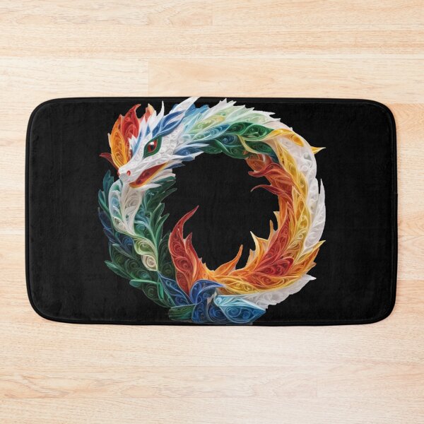 Artikelvorschau, Drache Ouroboros entworfen und verkauft von Golden Morning.