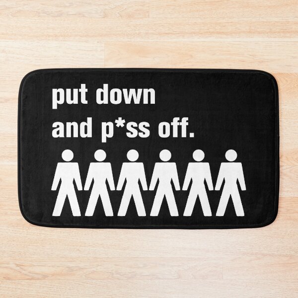 Item preview, Put Down and P*ss Off designed and sold by DesignByMH.