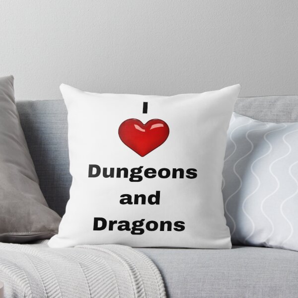 Item preview, I Love Dungeons and Dragons designed and sold by Tlemus9.
