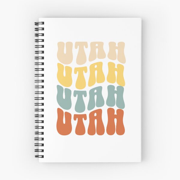 Artikelvorschau, Utah Love Retro entworfen und verkauft von WanderQuestCo.