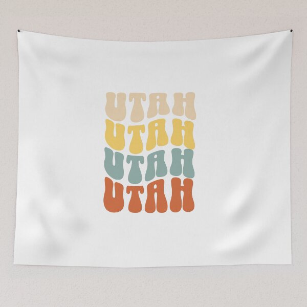 Item preview, Utah Love Retro designed and sold by WanderQuestCo.
