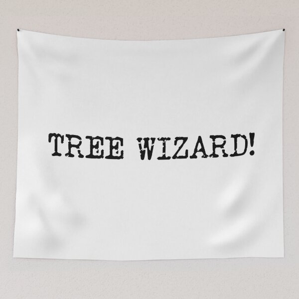 Item preview, Tree Wizard, Romesh Ranganathan,  Taskmaster quote designed and sold by Inky-Spiration.