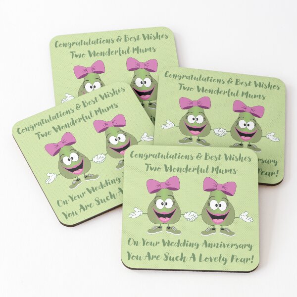 Item preview, Two Wonderful Mums On Your Wedding Anniversary designed and sold by RosieLadyLove.