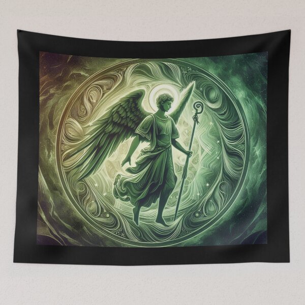 Item preview, Saint Raphael Archangel -   Angel of Healing - Christmas gift designed and sold by Alkymias.