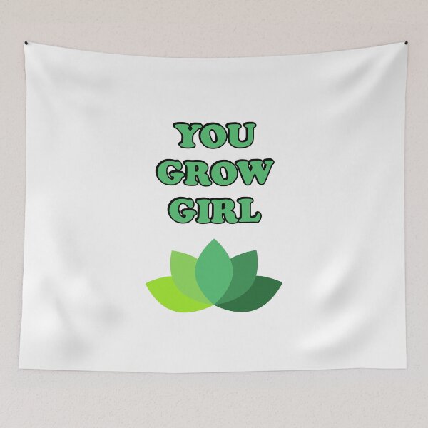 Item preview, You Grow Girl designed and sold by Inspirationmotivation.