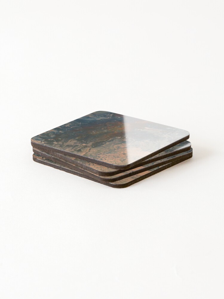 Thumbnail 4 of 5, Coasters (Set of 4), Copper Rising designed and sold by Onelamb.