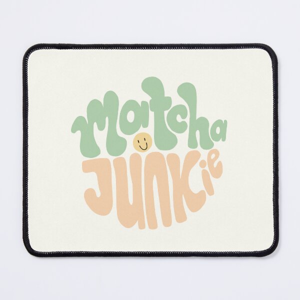 Item preview, Matcha Junkie | lettering latte cute designed and sold by isamii.