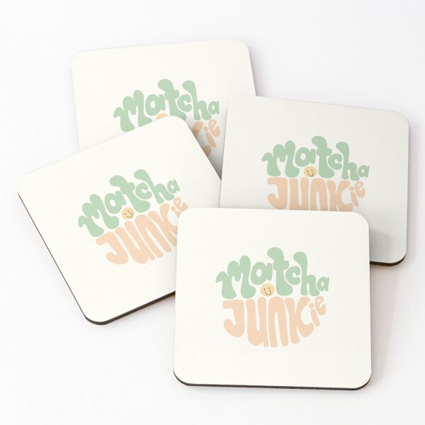 Item preview, Matcha Junkie | lettering latte cute designed and sold by isamii.