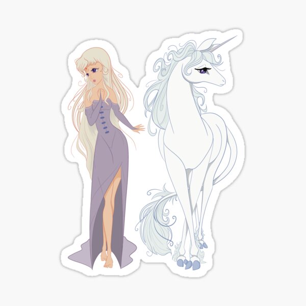 Item preview, The Last Unicorn designed and sold by FunkingDoodles.