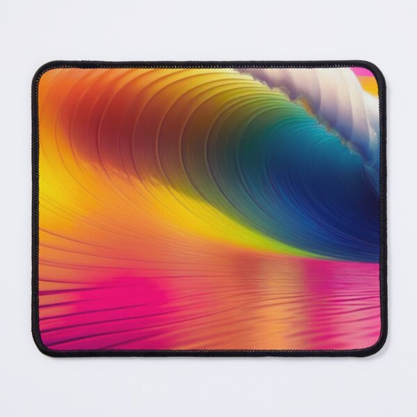 Item preview, ABSTRACT COLORFUL WAVE PATTERN designed and sold by upbay.