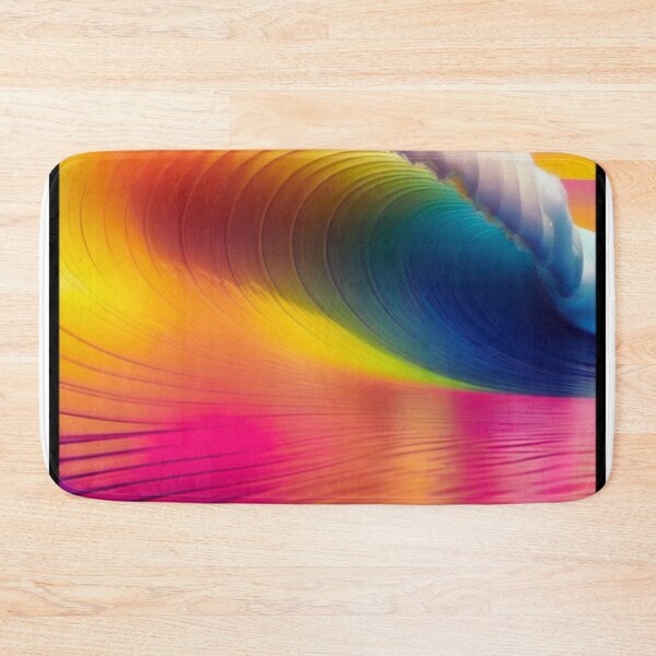 Item preview, ABSTRACT COLORFUL WAVE PATTERN designed and sold by upbay.