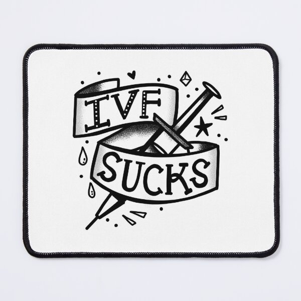Item preview, Tattoo style IVF sucks designed and sold by jazzydevil.