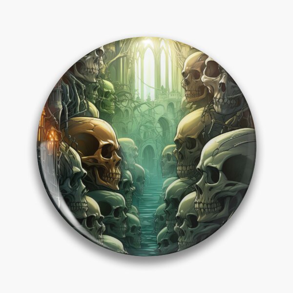 Item preview, Hauntingly Divine - Cathedral of Skulls designed and sold by SlayerOfKings.