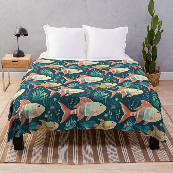 Item preview, Underwater tiled pattern designed and sold by Yogimeister.