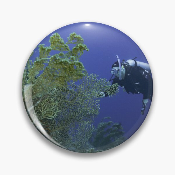 Item preview, Sea Fans with Diver designed and sold by Mark Rosenstein.