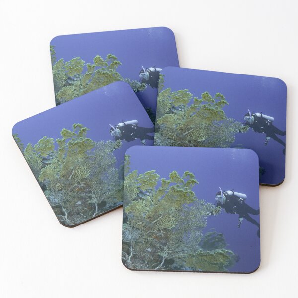 Item preview, Sea Fans with Diver designed and sold by Mark Rosenstein.