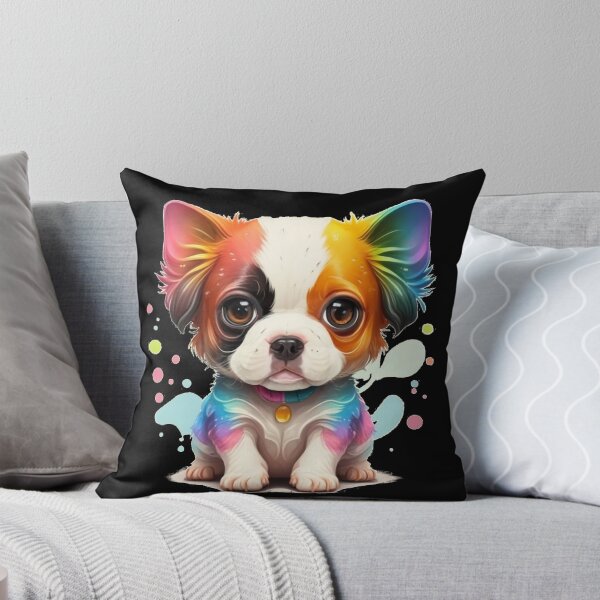 Aperçu de l'œuvre Chien coloré créée et vendue par PixelRealm.