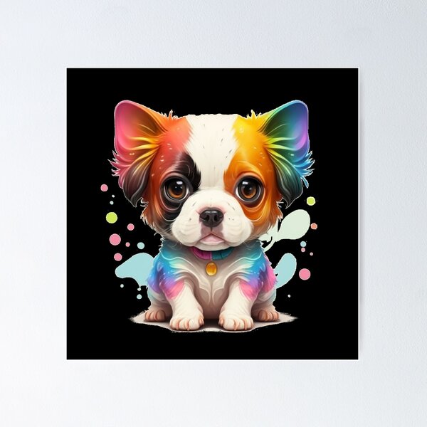Item preview, Colorful Dog designed and sold by PixelRealm.