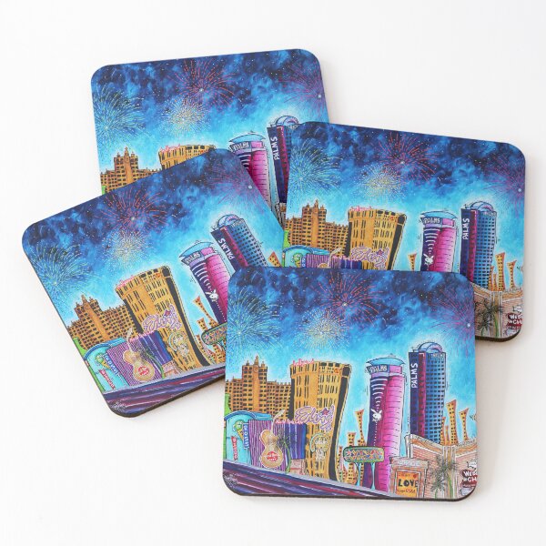 Item preview, Las Vegas Strip Travel Art by MeganAroon Stickers & More! designed and sold by MeganAroon.