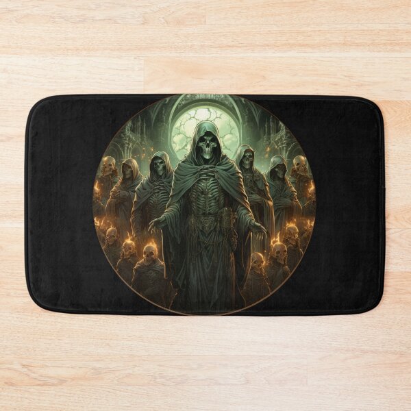 Item preview, Cathedral of Bones Sticker - Haunting Wall of Skulls designed and sold by SlayerOfKings.