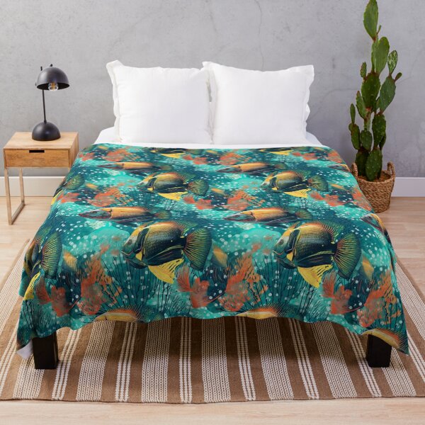 Item preview, Underwater tiled pattern designed and sold by Yogimeister.
