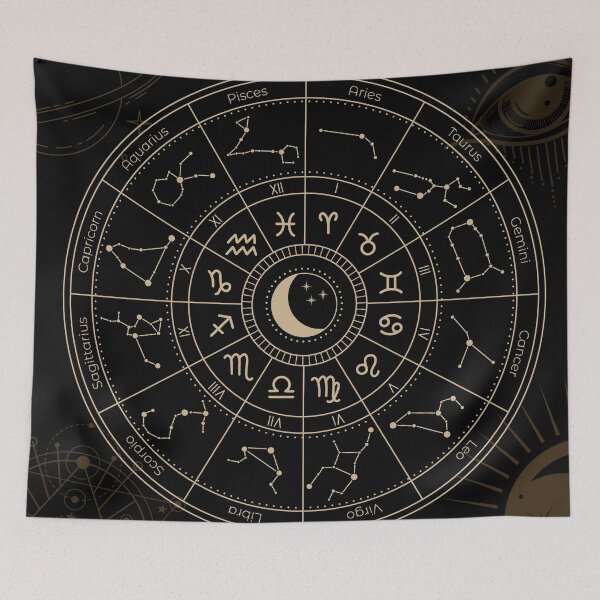 Item preview, Astrological Horoscope Wheel designed and sold by Legendary  Status.