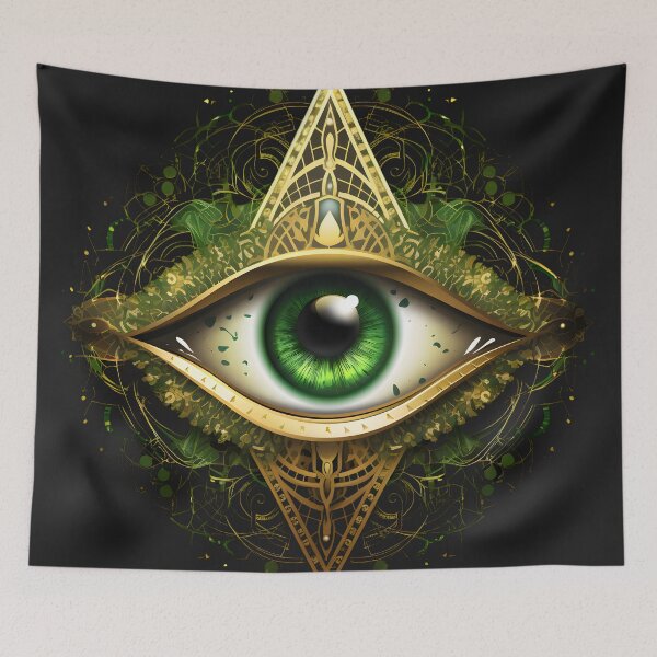 Item preview, Illuminati eye designed and sold by AI-Only Creations.