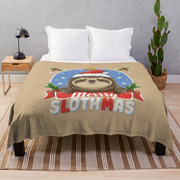 Item preview, Merry Slothmas for Christmas Sloth Lover designed and sold by Laugh-Lines.