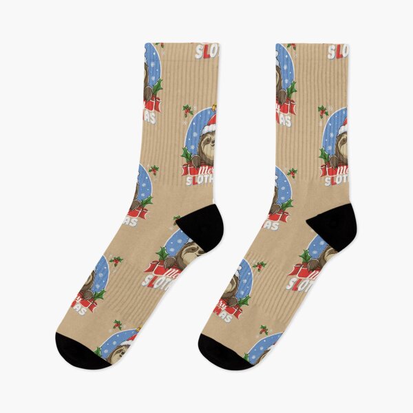 Item preview, Merry Slothmas for Christmas Sloth Lover designed and sold by Laugh-Lines.