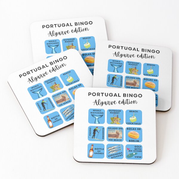 Item preview, Let's Play Portugal Bingo! Algarve Edition designed and sold by PortugalGO.
