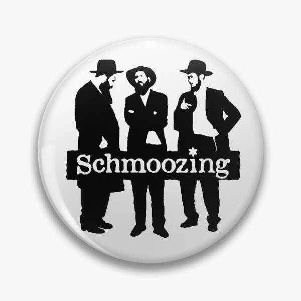 Item preview, 3 Hasidic Jewish men Schmoozing designed and sold by Boaz Kimelman.