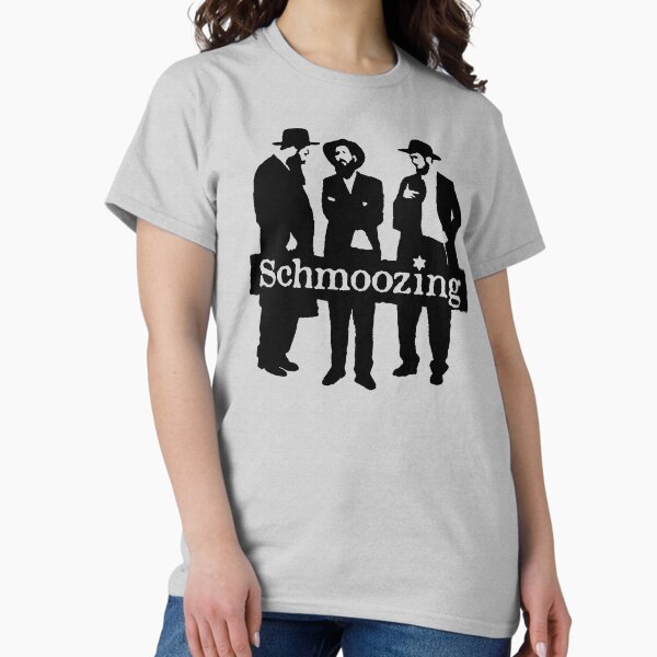 Item preview, 3 Hasidic Jewish men Schmoozing designed and sold by Boaz Kimelman.