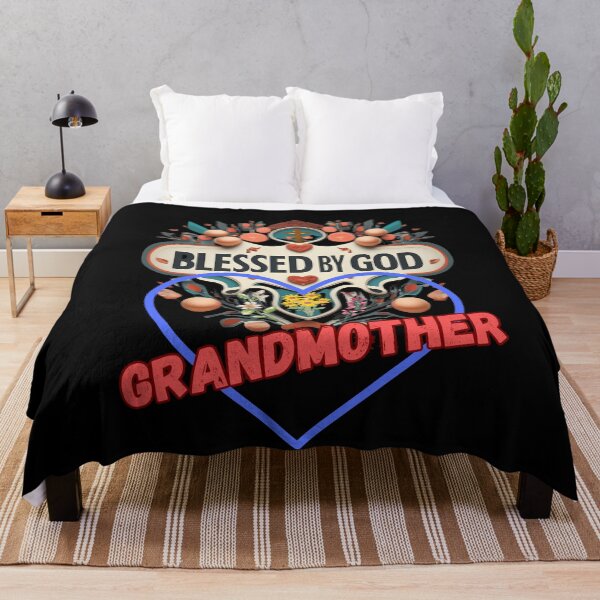 Item preview, BLESSED BY GOD GRANDMOTHER designed and sold by carlos crane.