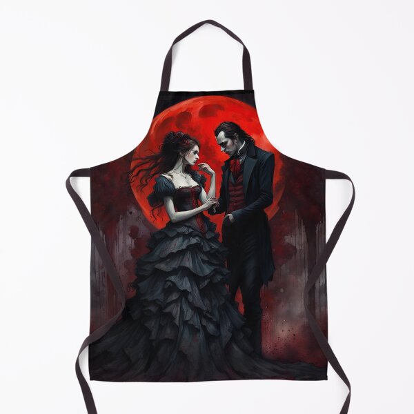 Item preview, Vampire couple, gothic love designed and sold by GothicRubette.