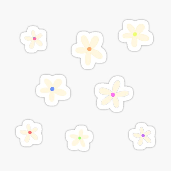 Artikel-Vorschau von Ästhetisches Kidcore-Gänseblümchen-Blumenpaket | Kinderkern | Mehrfarbig, designt und verkauft von Kayochine.