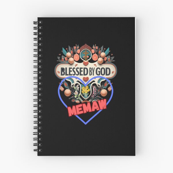 Item preview, BLESSED BY GOD MEMAW designed and sold by carlos crane.