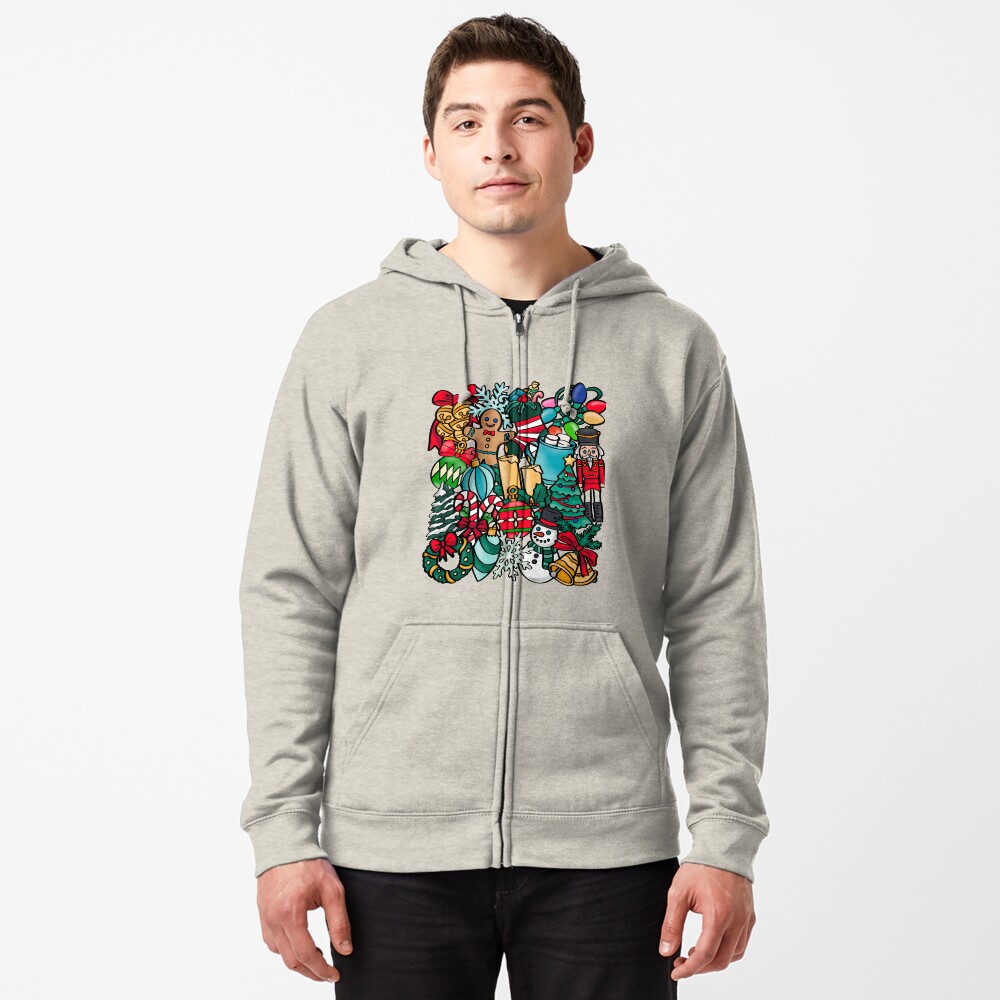 Item preview, Zipped Hoodie designed and sold by chuchucolouring.