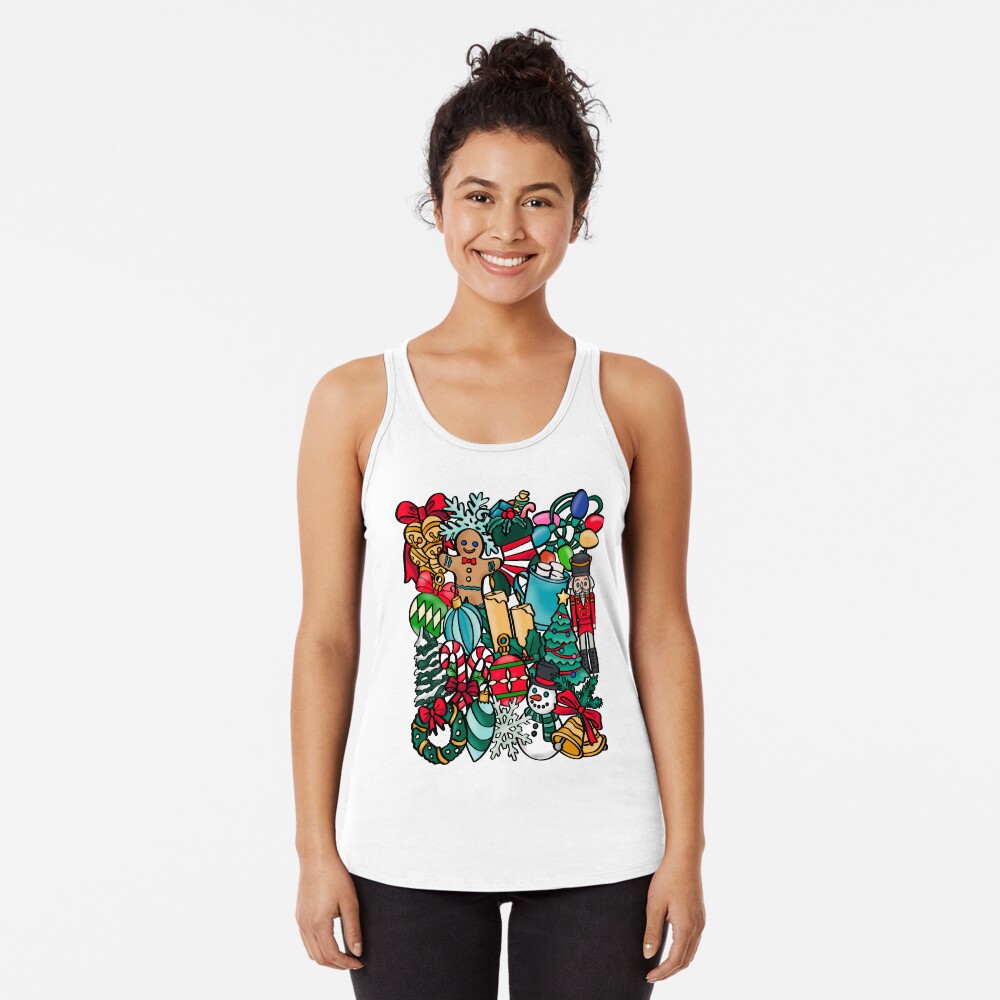 Item preview, Racerback Tank Top designed and sold by chuchucolouring.