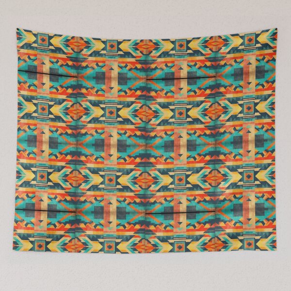 Item preview,   Native American Aztec and Navajo Vibes Pattern Comforter designed and sold by LLdreams.