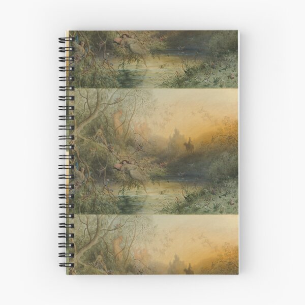 Item preview, 1881 Antique Fairy Painting designed and sold by chrisbagel.