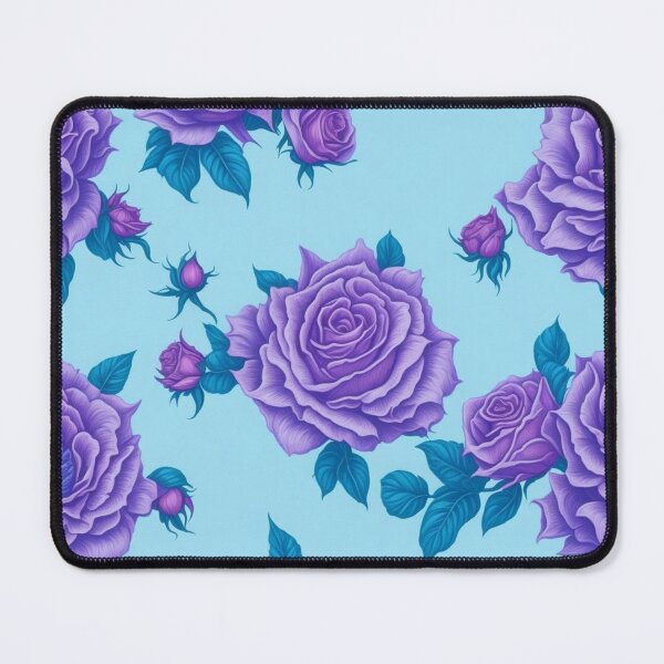 Item preview, Purple Roses Pattern designed and sold by TondoMeander.