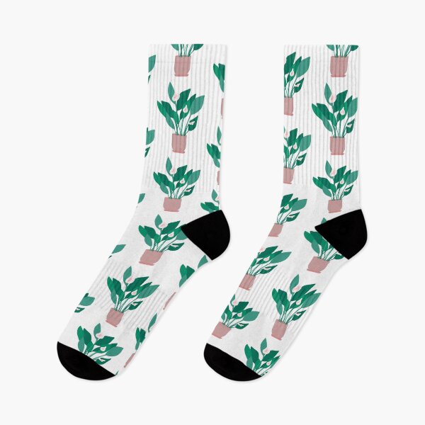 Item preview, Minimalist Peace Lily house plant designed and sold by PG Illustration.