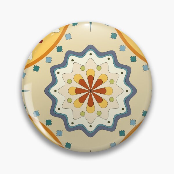 Artikelvorschau, Blumen-Gänseblümchen-Azulejo-Ornament entworfen und verkauft von katartcreative.