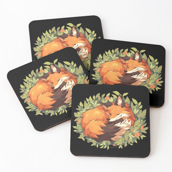 Item preview, Fox Sleeping Wildlife designed and sold by wingedwolf94.