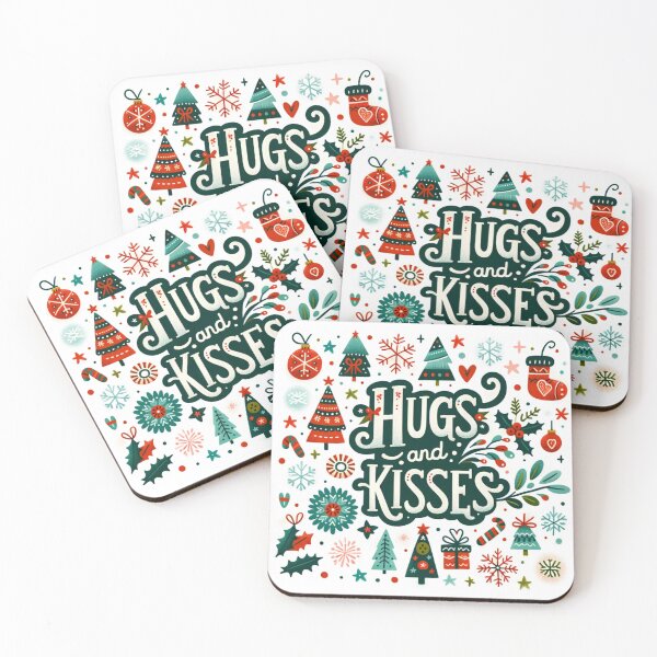 Item preview, Christmas hugs and kisses designed and sold by KeenDesigning.